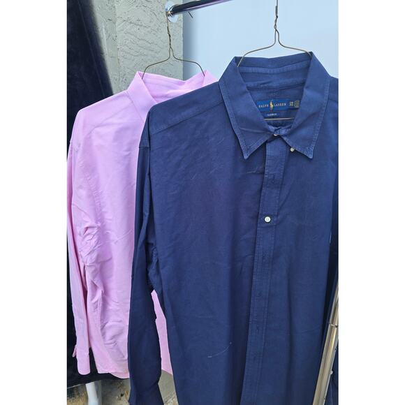 Ralph Lauren Big & Tall Men’s 2XB Long Sleeve Shirts Lot – (2 Shirts) - Picture 1 of 5